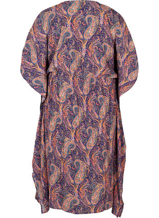 Viscose kaftan dress with paisley print, Paisley AOP, Packshot image number 1