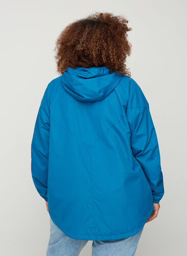 Short jacket with a zip and hood, Corsair, Model image number 1