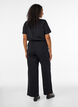 Wide-leg jeans, Black, Model image number 1