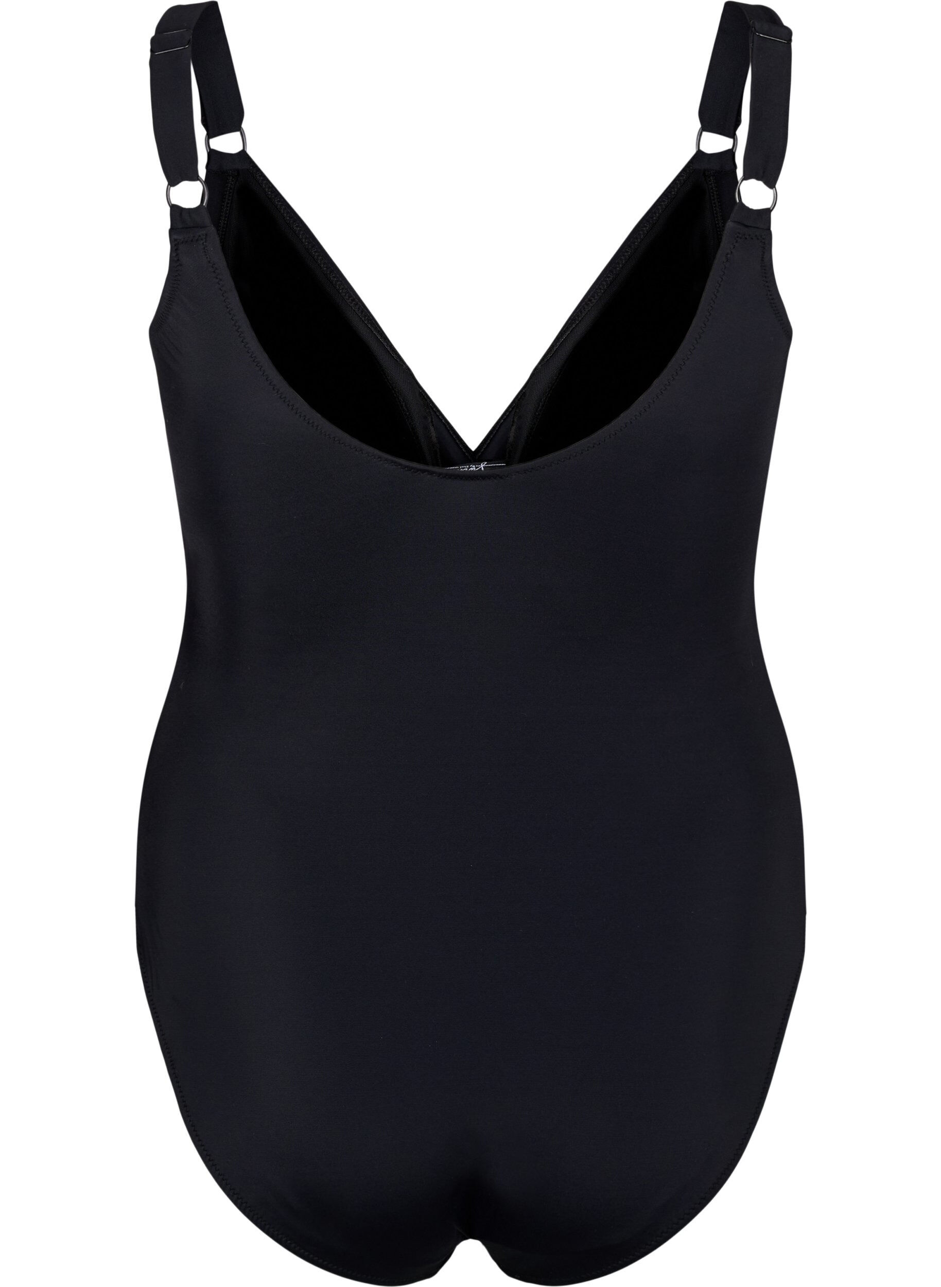 Zizzifashion Wrap swimsuit, Black, Packshot image number 1