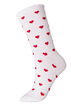 Cotton socks with patterns, White, Packshot image number 0