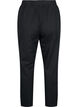 Cotton and linen trousers with pockets, Black, Packshot image number 1