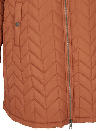 Quilted lightweight thermal jacket with pockets, Sequoia, Packshot image number 3