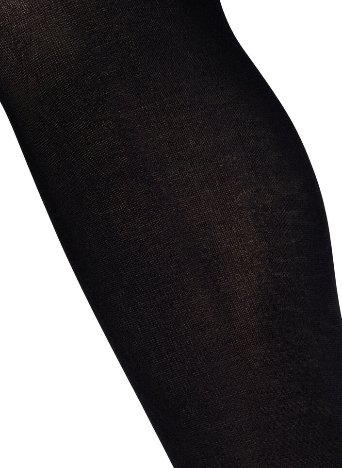 Tights in 100 denier with push-up effect, Black, Packshot image number 1
