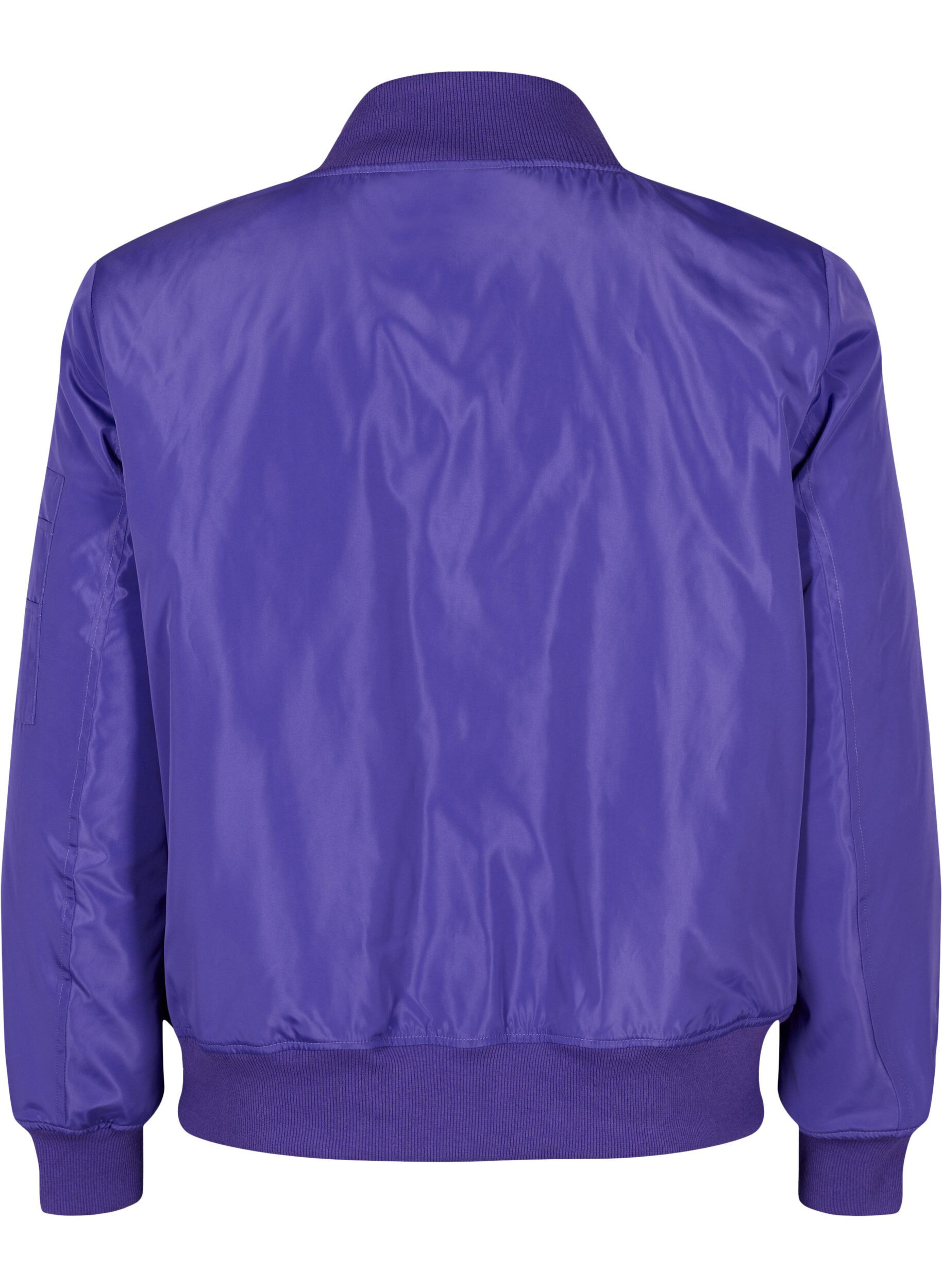 Zizzifashion Bomber jacket with zip, Purple Opulence, Packshot image number 1
