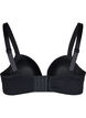 Moulded bra with cross detail, Black, Packshot image number 1