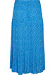 Long skirt with elasticated waist, Blue, Packshot image number 1