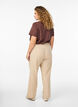 Smock pants with linen, Beige, Model image number 1
