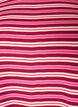 Striped organic cotton T-shirt, Red, Packshot image number 2