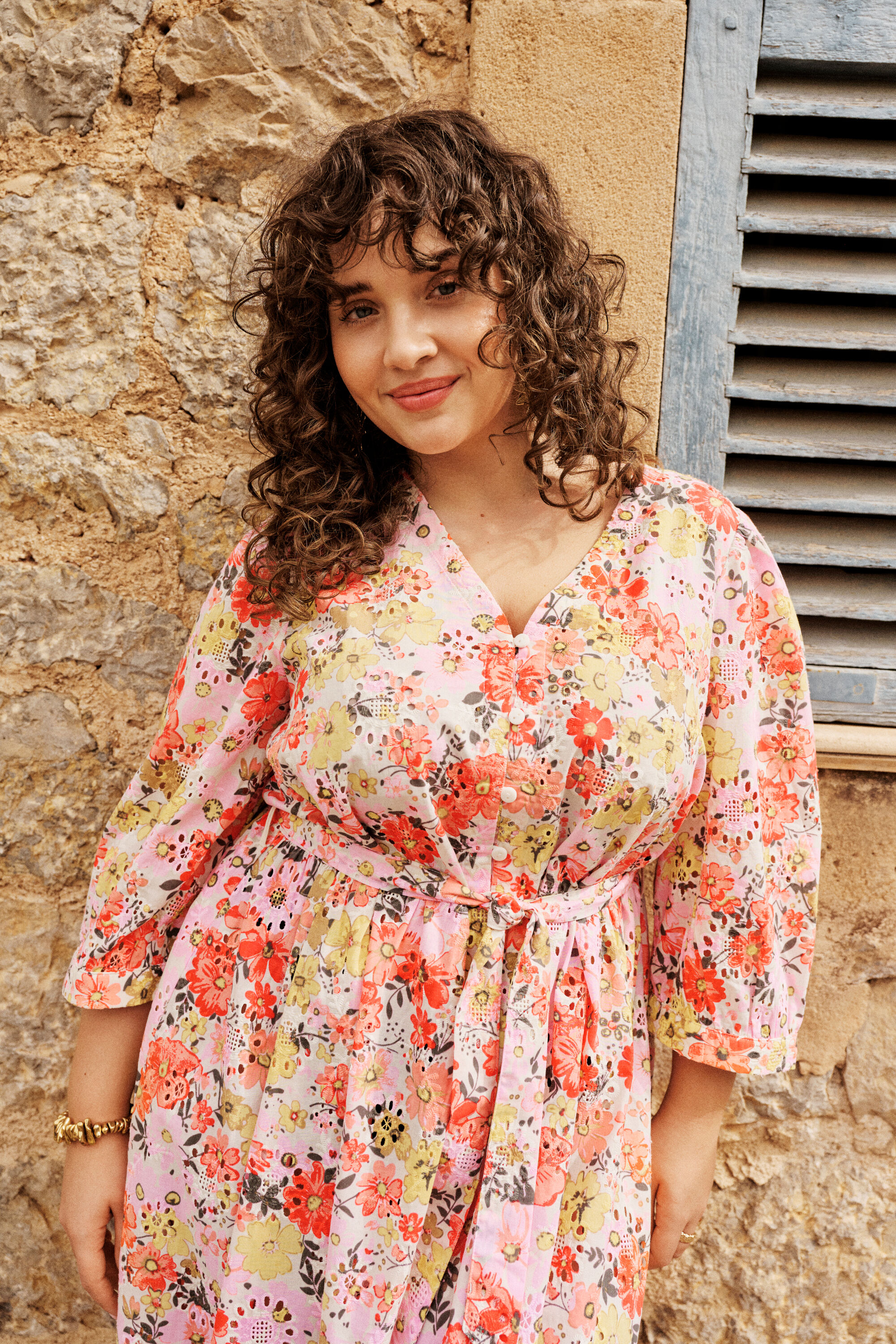 Zizzifashion Romantic floral dream in pastels, , Model