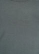 Solid color basic top in cotton, Green, Packshot image number 2