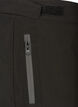 Softshell trousers with adjustable velcro, Black, Packshot image number 3