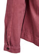 Coloured denim jacket with zip fastening, Red, Packshot image number 3