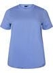 Basic cotton T-shirt with round neck, Purple, Packshot image number 0