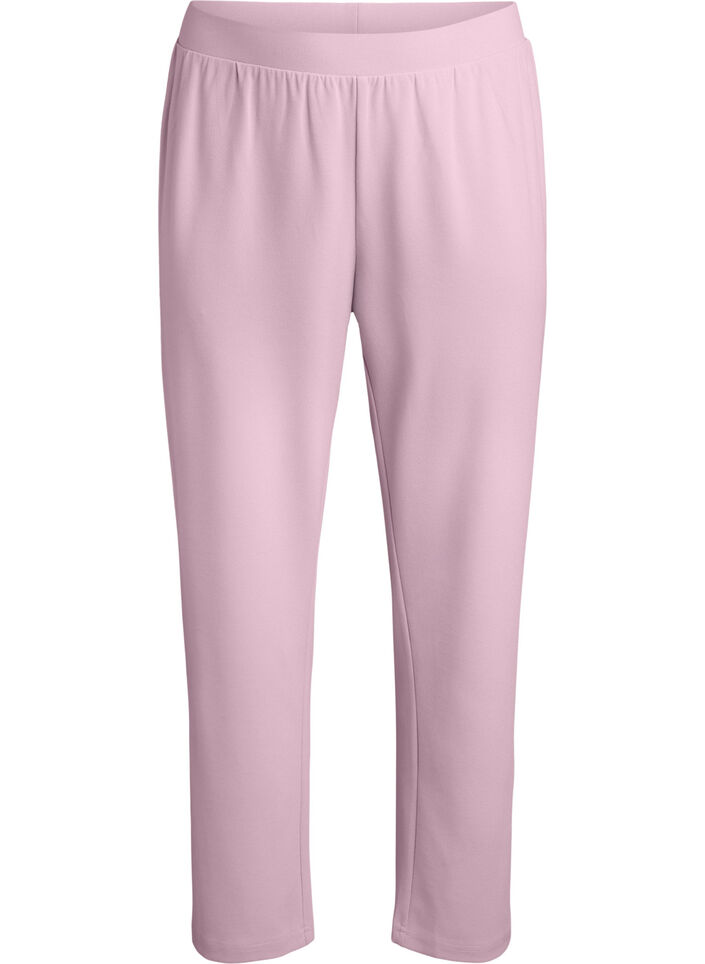 Straight fit trousers, Red, Packshot image number 0