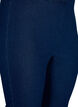 FLASH - High waisted denim capri trousers with slim fit, Blue, Packshot image number 2