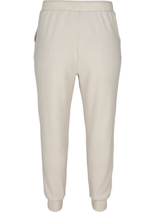 Trousers with side pockets and drawstring, Sand, Packshot image number 1