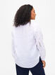 Blouse with TENCEL™ Modal with embroidery details, Bright White, Model image number 1