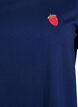 T-shirt with strawberry embroidery, Naval A. W. Berry, Packshot image number 2
