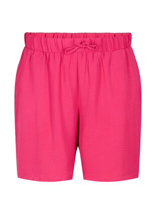 Shorts with pockets and elastic waistband, Pink Peacock, Packshot image number 0