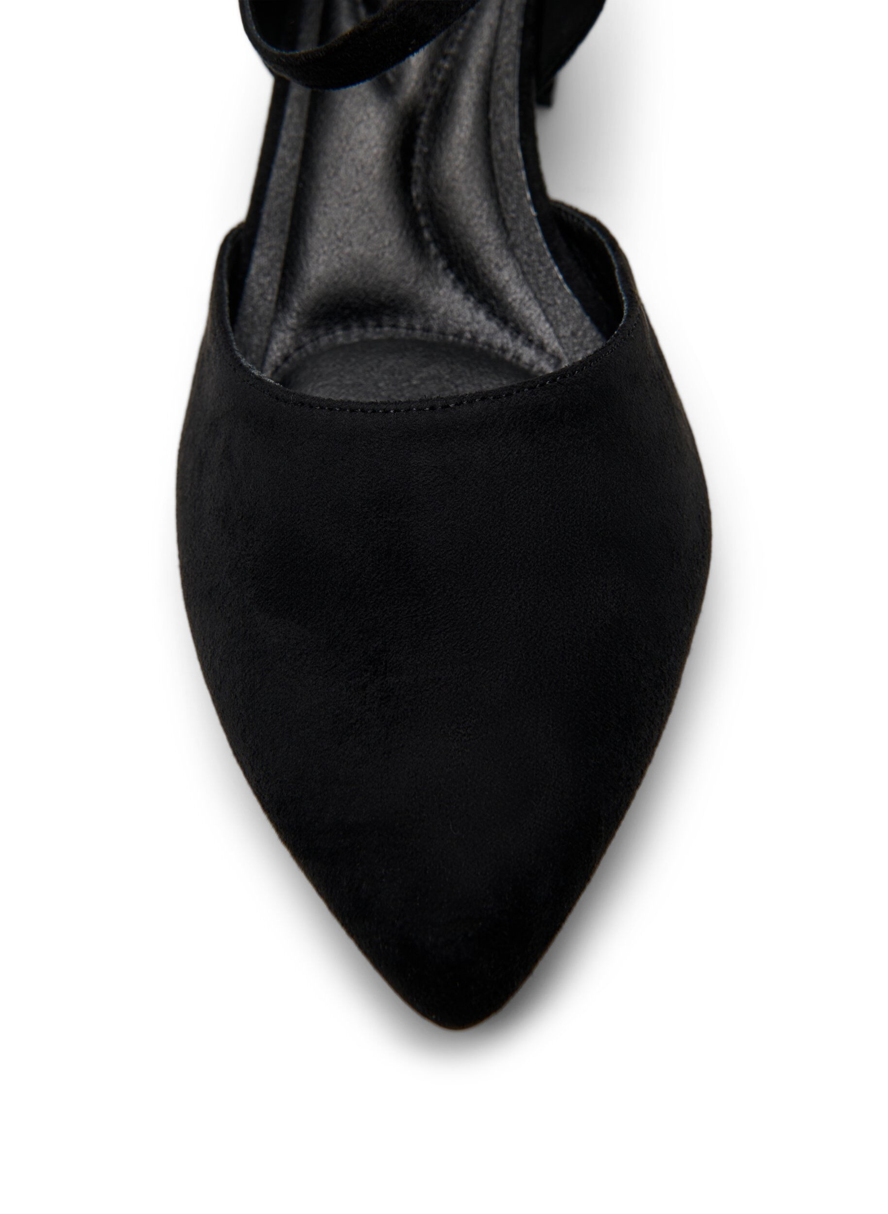 Zizzifashion Wide fit - Pumps with double straps, Black, Packshot image number 4