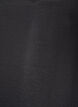 Blouse with balloon effect and chiffon details, Black, Packshot image number 2
