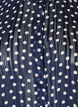 Patterned shirt with a stand-up collar and 3/4-sleeves, Blue, Packshot image number 2