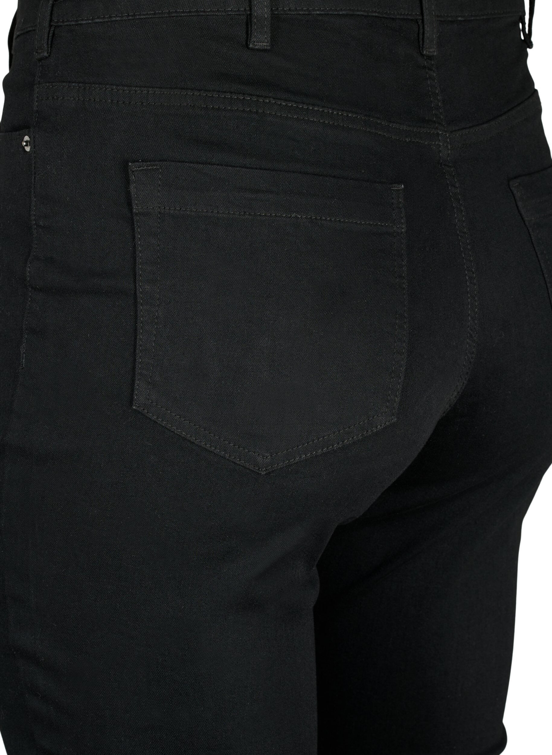 ZizzifashionAmy jeans with a high waist and super slim fit, Black, Packshot image number 3