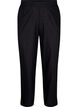 Loose pants in linen-cotton blend, Black, Packshot image number 0