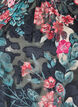Floral blouse with woven texture, Black, Packshot image number 2