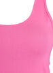 Solid color basic top in cotton, Pink, Packshot image number 2