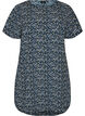 Dress with print and short sleeves, Blue, Packshot image number 0