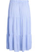 Long skirt with elasticated waist, Light Blue, Packshot image number 1