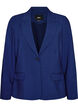 Classic blazer with single button closure and pockets, Blue, Packshot image number 0