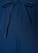 Loose cotton muslin pyjama bottoms, Blue, Packshot image number 2