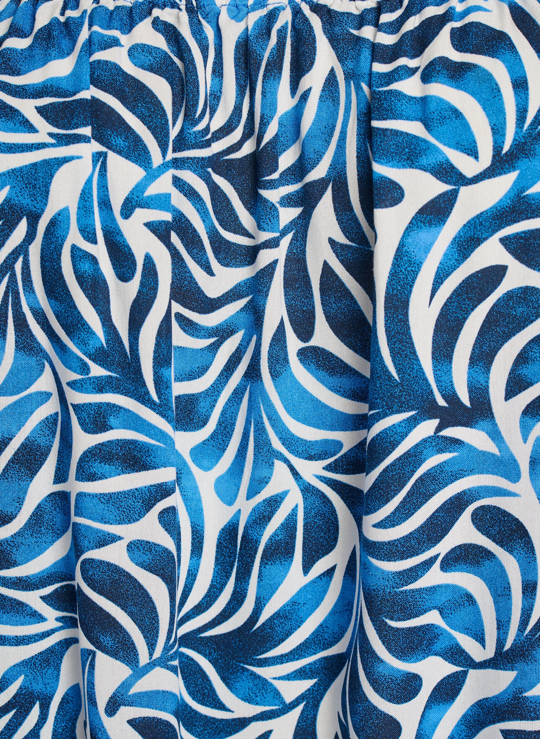 Zizzifashion Beach dress in viscose with print, Blue, Packshot image number 2