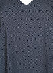 V-neck dress with print, Navy Graphic AOP, Packshot image number 2