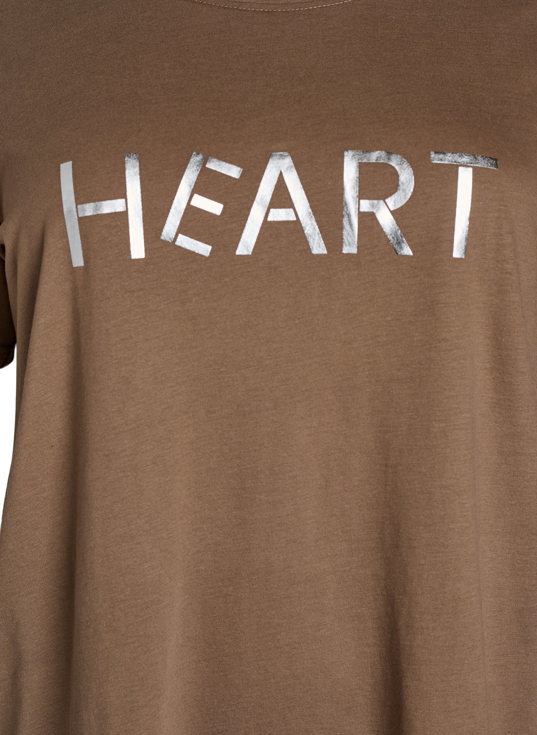 ZizzifashionT-shirt with motif, Brown, Packshot image number 2