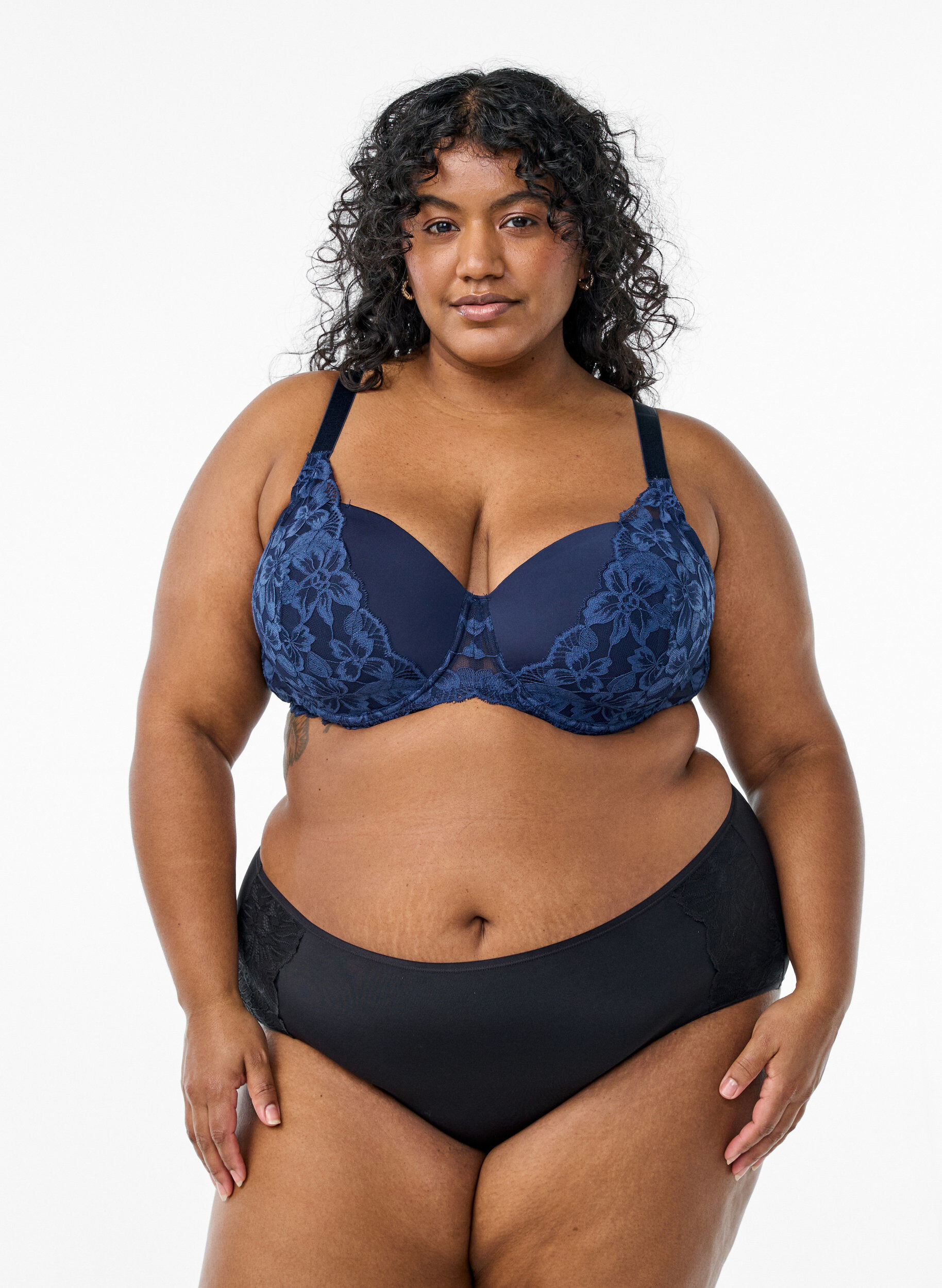 Regular rise underwear 2-pack, Black, Model