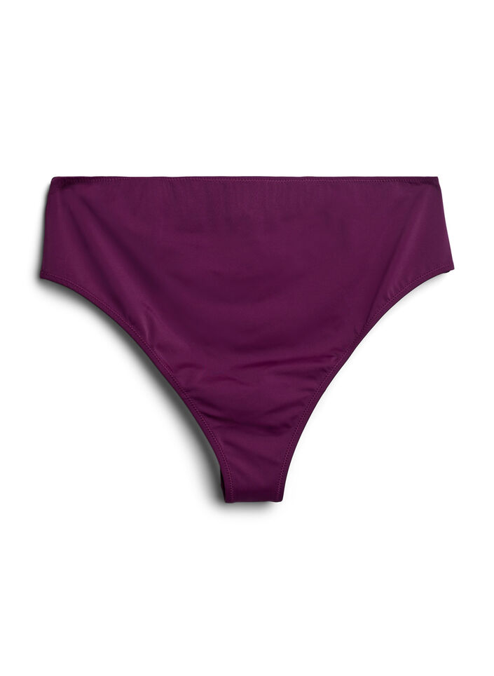 Brazilian bikini briefs with a regular waist, Purple, Packshot image number 1