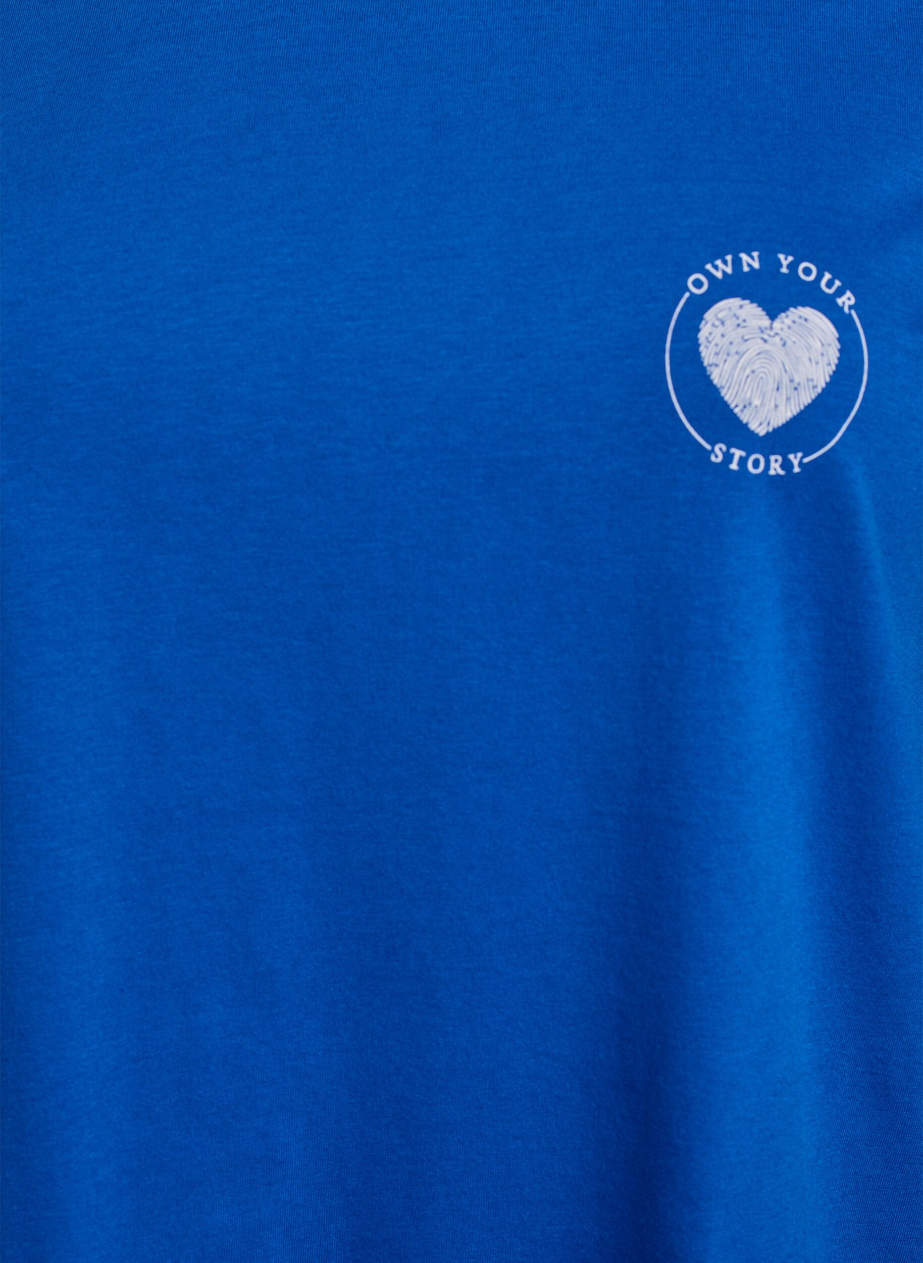 ZizzifashionT-shirt with motif, Blue, Packshot image number 2