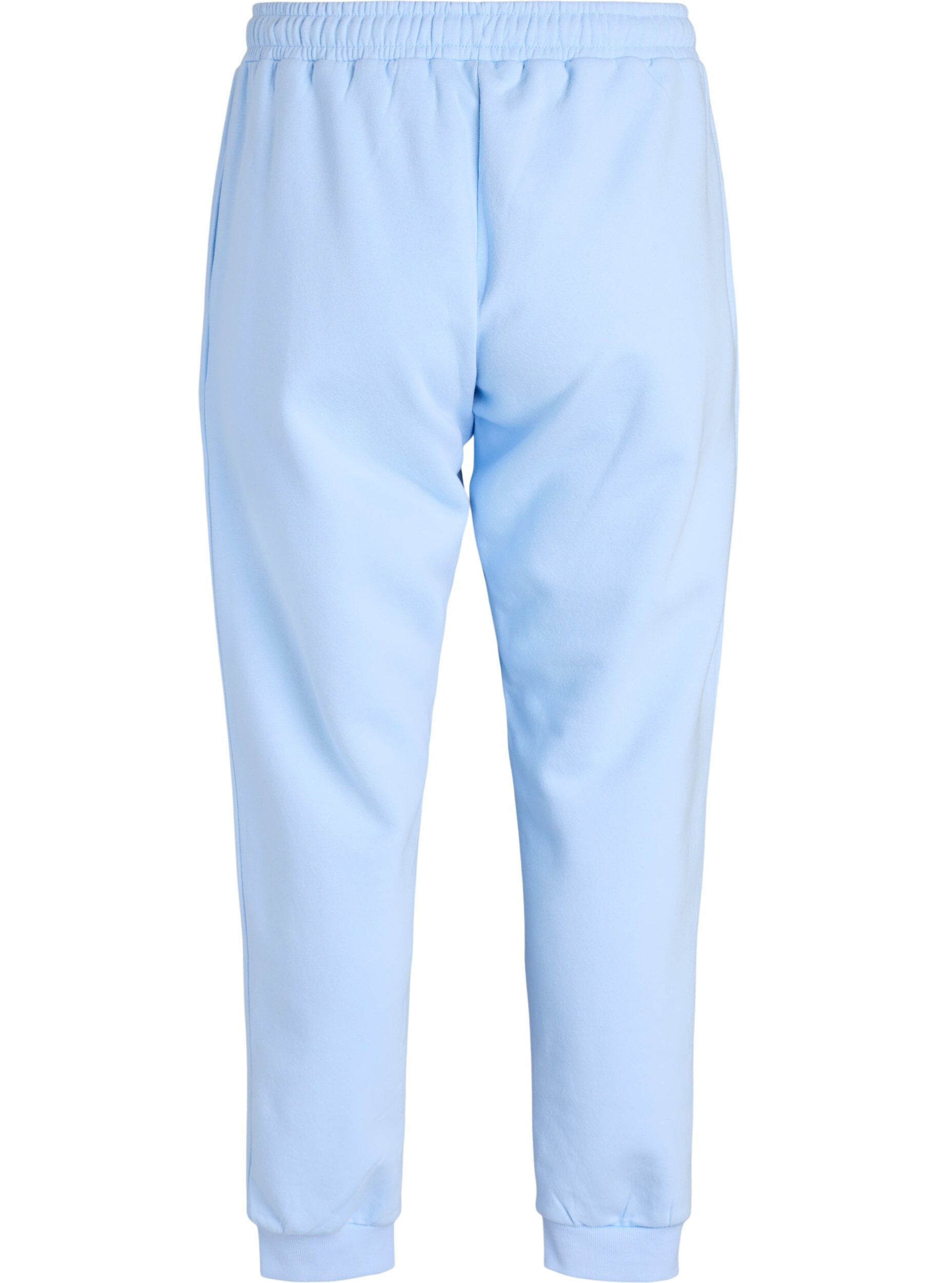 Zizzifashion High-waisted joggers, Light Blue, Packshot image number 1