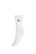 Cotton socks with pattern, White, Packshot image number 0
