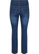High waisted bootcut Ellen jeans, Dark blue, Packshot image number 1