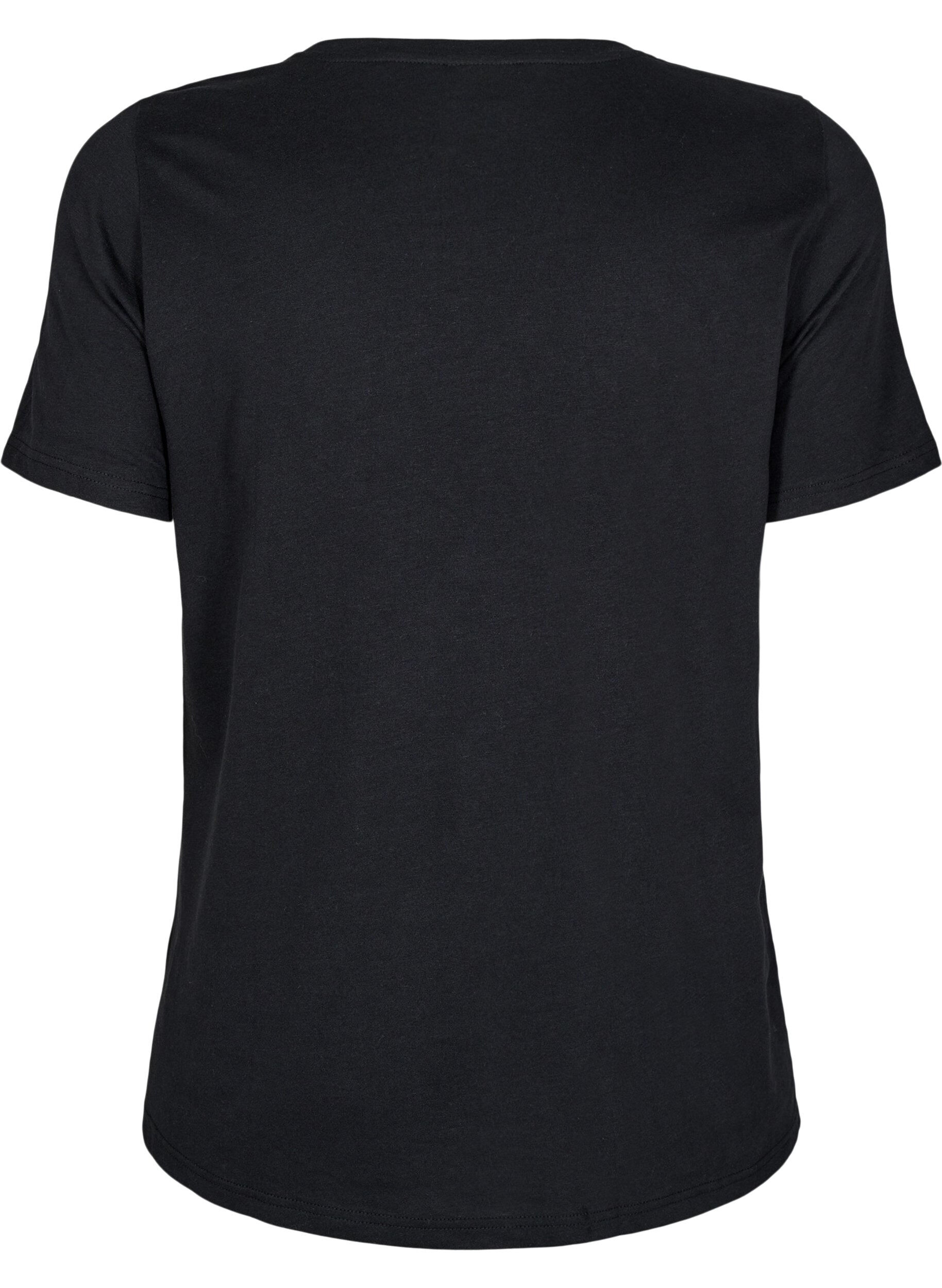 Zizzifashion FLASH - T-shirt with motif, Black, Packshot image number 1