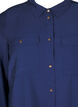 Shirt with collar and chest pockets, Blue, Packshot image number 2