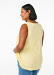 Cotton top with a-shape, Yellow, Model image number 2