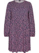 Dress with a smocked top and ditsy floral pattern, Blue, Packshot image number 0
