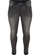 Super slim Amy jeans with high waist, Dark Grey Denim, Packshot image number 0