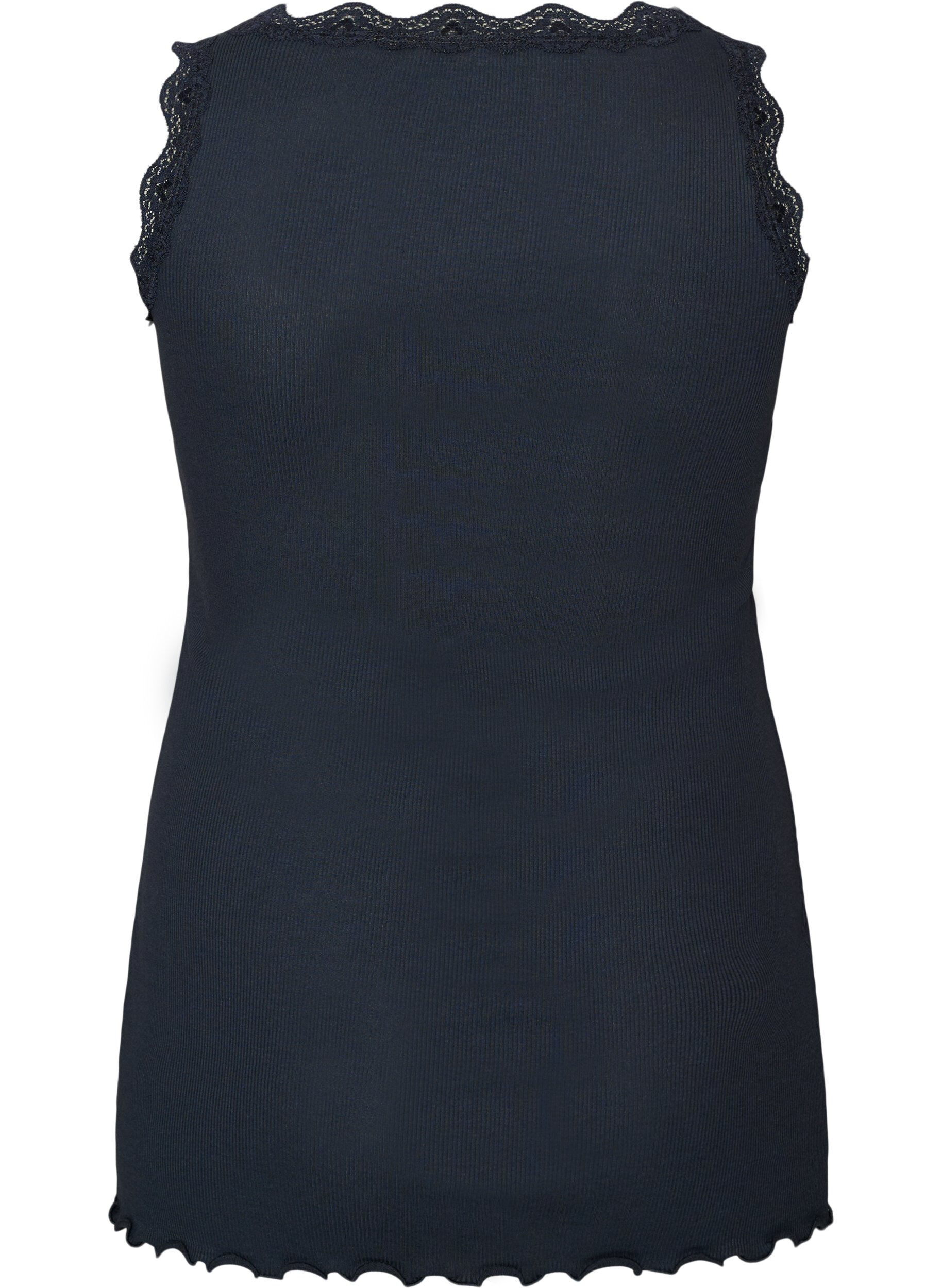 ZizzifashionTop with lace trim, Blue, Packshot image number 1